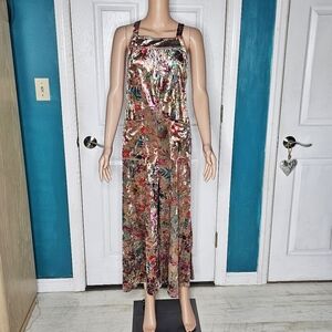 Natural Life Dakota Velvet Tie Overalls NWT